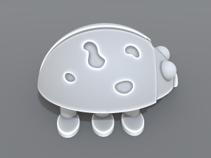 ladybug 3D-printmodel