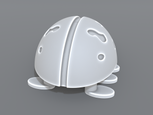 ladybug 3D-printmodel