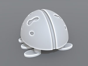 ladybug 3D-printmodel
