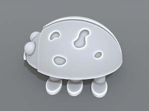 ladybug 3D-printmodel