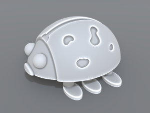 ladybug 3D-printmodel