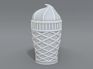 ice cream 3D Print Model