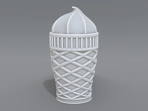 ice cream 3D Print Model