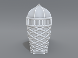 ice cream 3Dプリントモデル