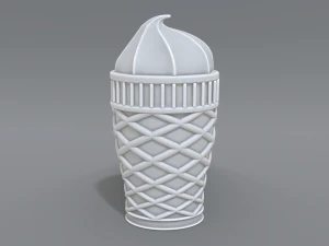 ice cream 3D Print Model