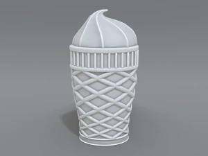 ice cream 3D Print Model