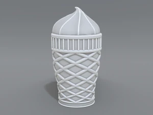 ice cream 3D Print Model
