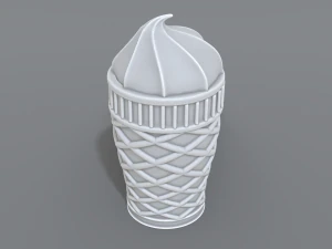 ice cream 3D Print Model