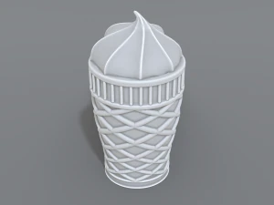 ice cream 3D Print Model