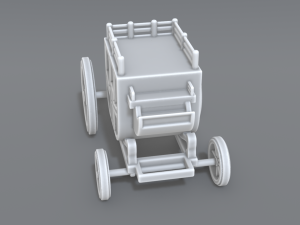 stage coach 3D Print Model