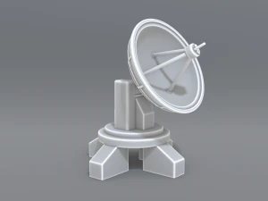 antenna dish 3D Print Model