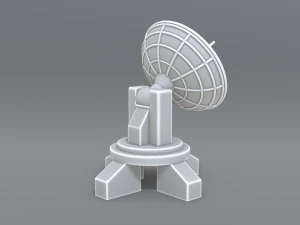 antenna dish 3D Print Model