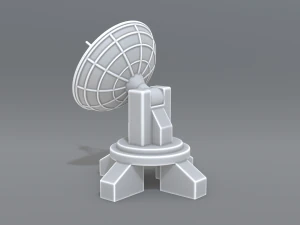 antenna dish 3D Print Model