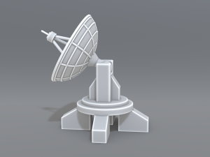 antenna dish 3D 프린트 모델