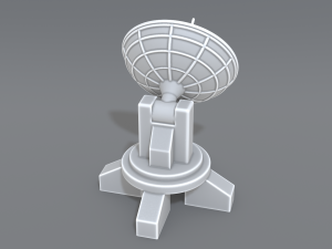 antenna dish 3D 프린트 모델