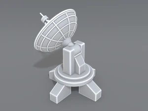 antenna dish 3D Print Model