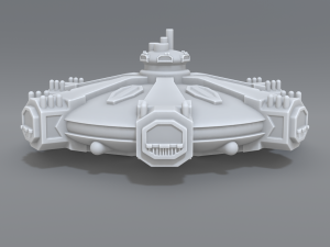 mother ship 3D-printmodel