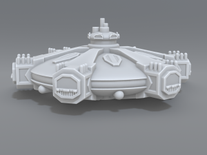 mother ship Modelo de Impressão 3D