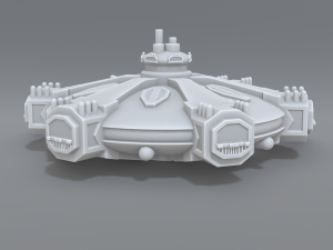 mother ship Modelo de Impressão 3D