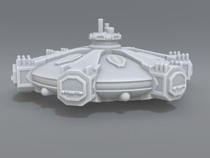 mother ship Modelo de Impressão 3D