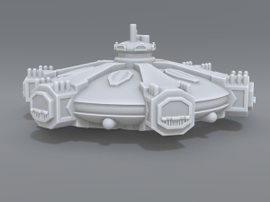 mother ship Modelo de Impressão 3D