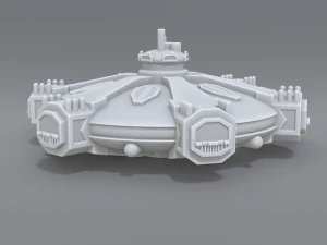 모선 3D 프린트 모델