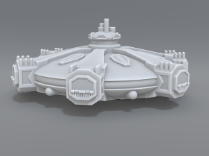 mother ship Modelo de Impressão 3D