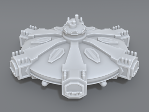 mother ship Modelo de Impressão 3D