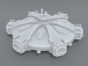 모선 3D 프린트 모델