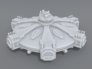 mother ship Modelo de Impressão 3D