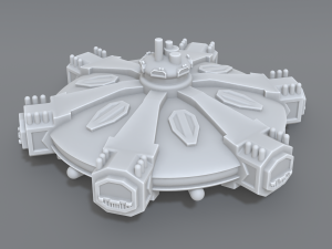 mother ship Modelo de Impressão 3D