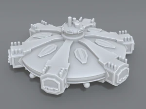 모선 3D 프린트 모델