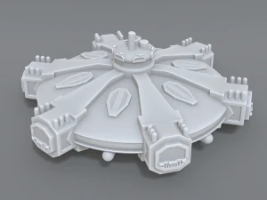 모선 3D 프린트 모델