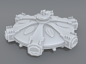 mother ship Modelo de Impressão 3D