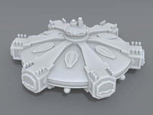 mother ship Modelo de Impressão 3D