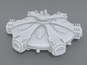 모선 3D 프린트 모델