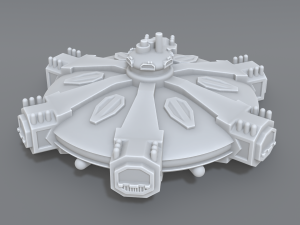 mother ship Modelo de Impressão 3D