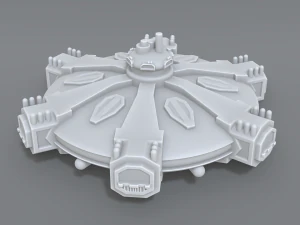 모선 3D 프린트 모델