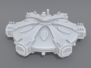 mother ship Modelo de Impressão 3D
