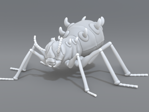 space bug 3D प्रिंट मॉडल