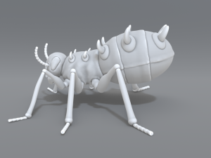 space bug Model do druku 3D