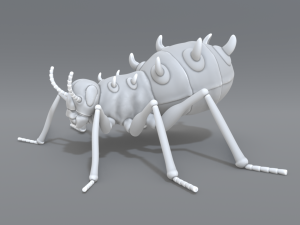 space bug Model do druku 3D