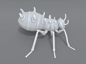 erro espacial Modelo de Impressão 3D