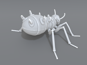 space bug Model do druku 3D