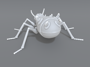 space bug Model do druku 3D