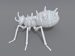 space bug Model do druku 3D