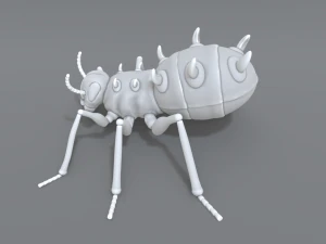 erro espacial Modelo de Impressão 3D