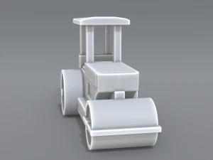 road roller 3D Print Model
