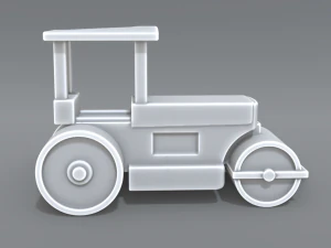 road roller 3D Print Model
