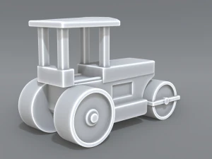 road roller 3D Print Model
